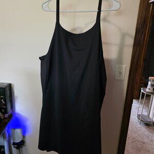 Old Navy 4x black active dress with attached shorts
